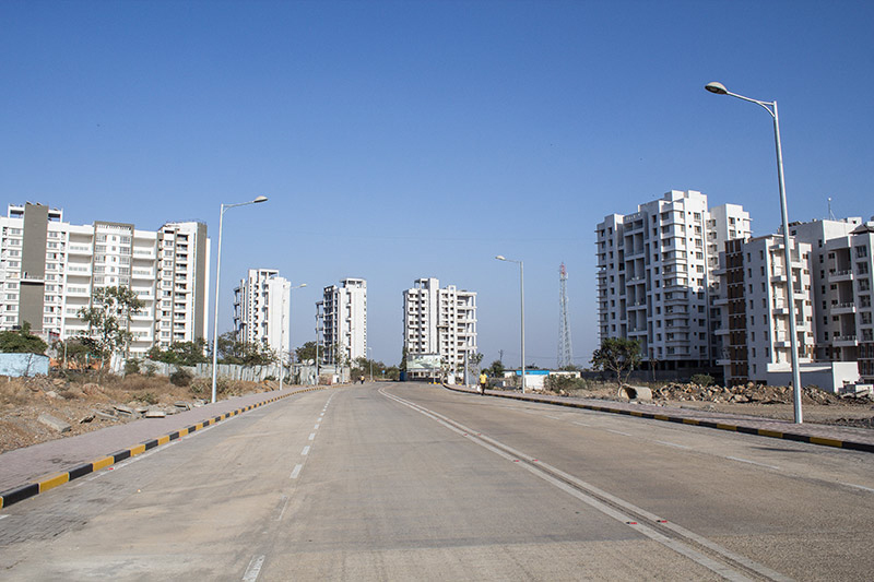 Road Construction at Kharadi by Krishnae Infrastructure Pune