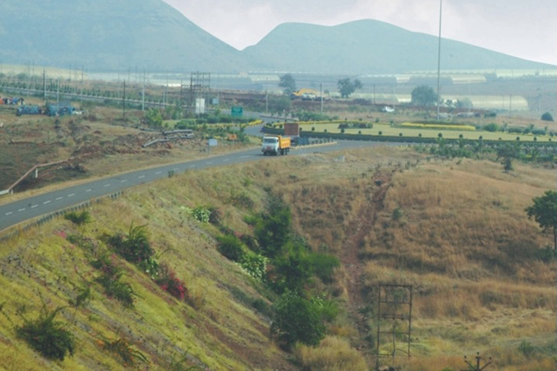 Internal MIDC Road at Talegoan by Krishnae Infrastructure Pune